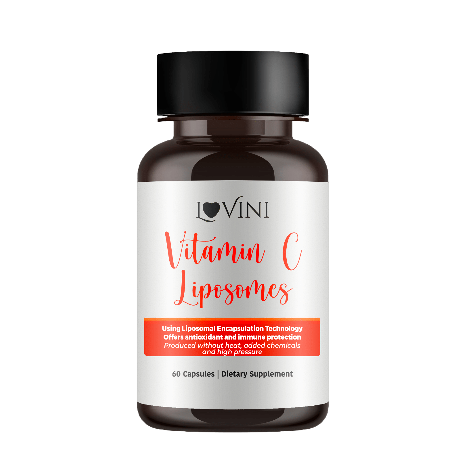 Lovini Vitamin C Liposomes 60 Capsules Lovini